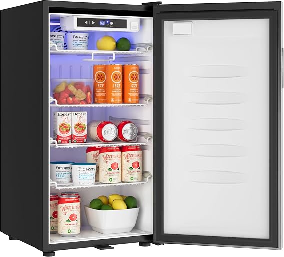 EdgeStar BWC210SLD 113 Can Beverage Center Stainless Solid Door