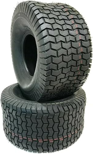 Miniatura 5 de Paquete de dos neumáticos de tractor de cortacésped y jardín sin cámara de 23 x 8.50-12 23/850-12 D265 de 4 capas 2385012 con diámetro exterior