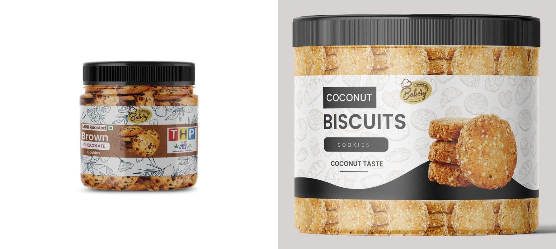 THE HERB PLANET Chocolate Cookies 200g + Coconut Cookies 200g – Choco-Coco Delight-image-18
