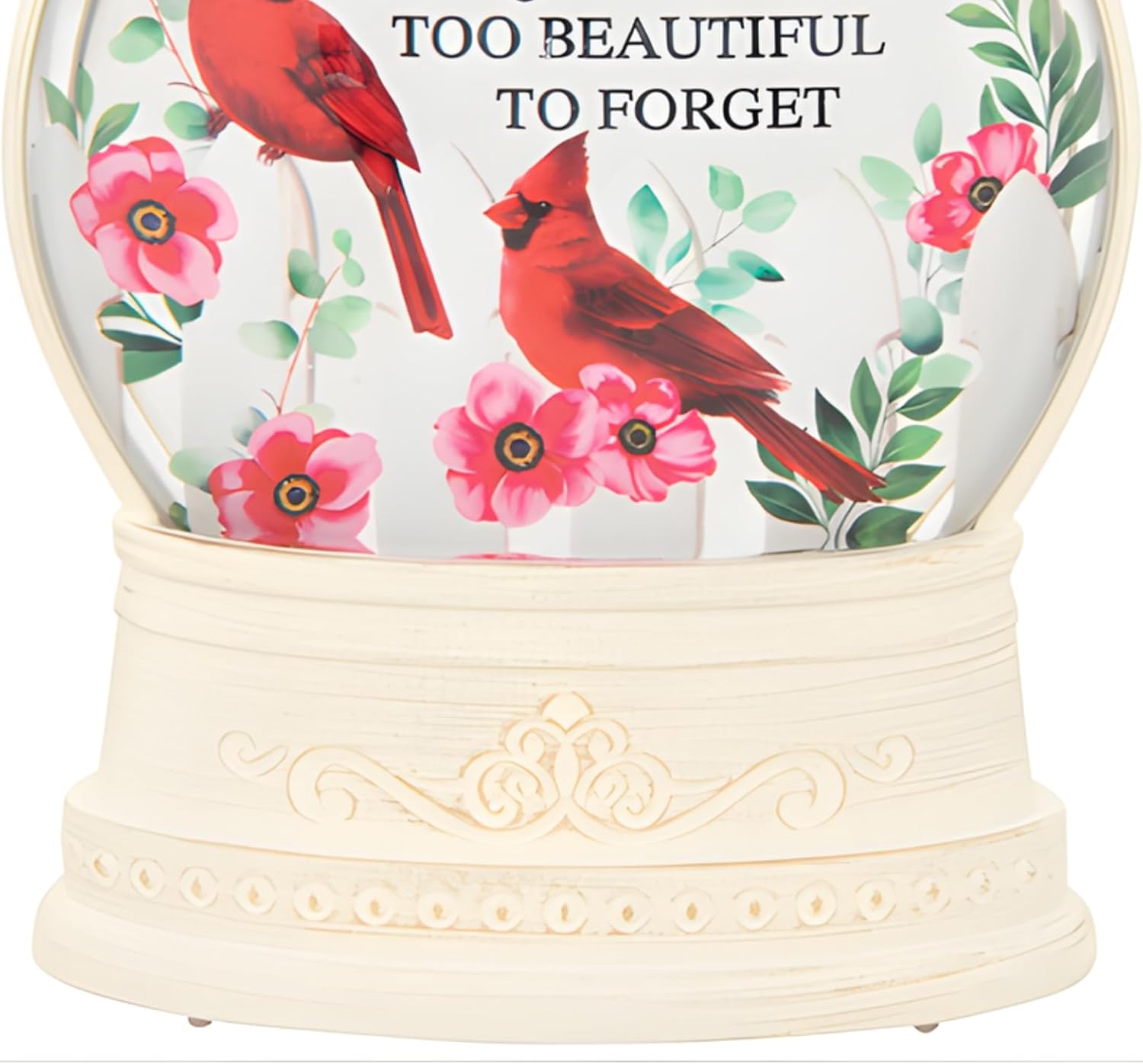 The Bridge Collection - "Memories LED Glitter Lantern - Rememberance Home Accent Light - Bereavement Gift