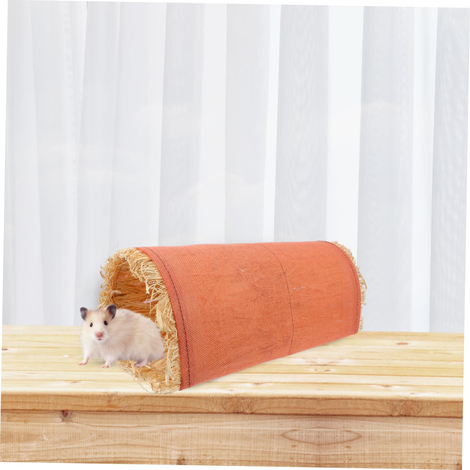 SUPVOX Rabbit Tunnel for Small Pets Cozy Hamster Hideout Sleeping House Bunny Tunnel Nest for Gerbils Mice