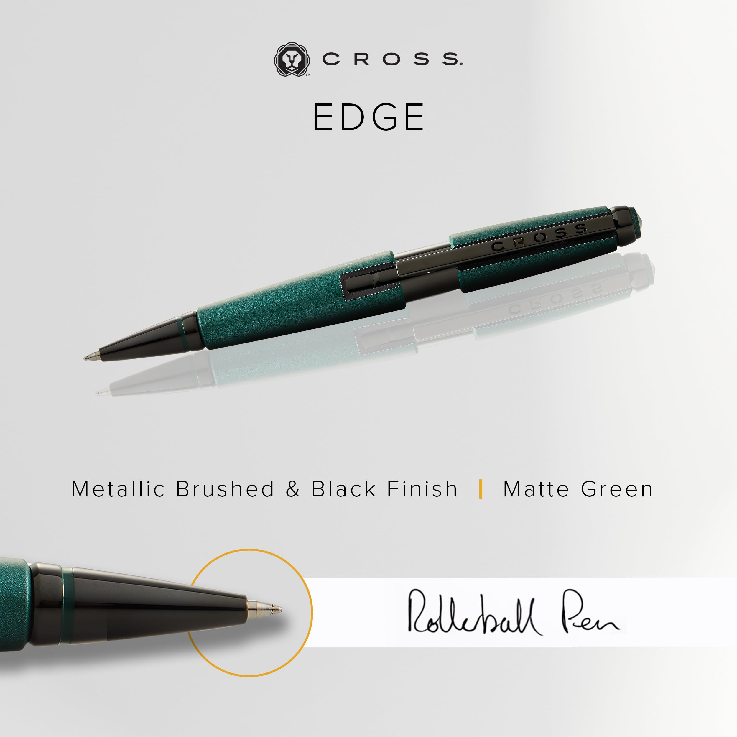 Edge Matte Green Cross Edge Pen Sharpie S Gel Pens Cross Edge