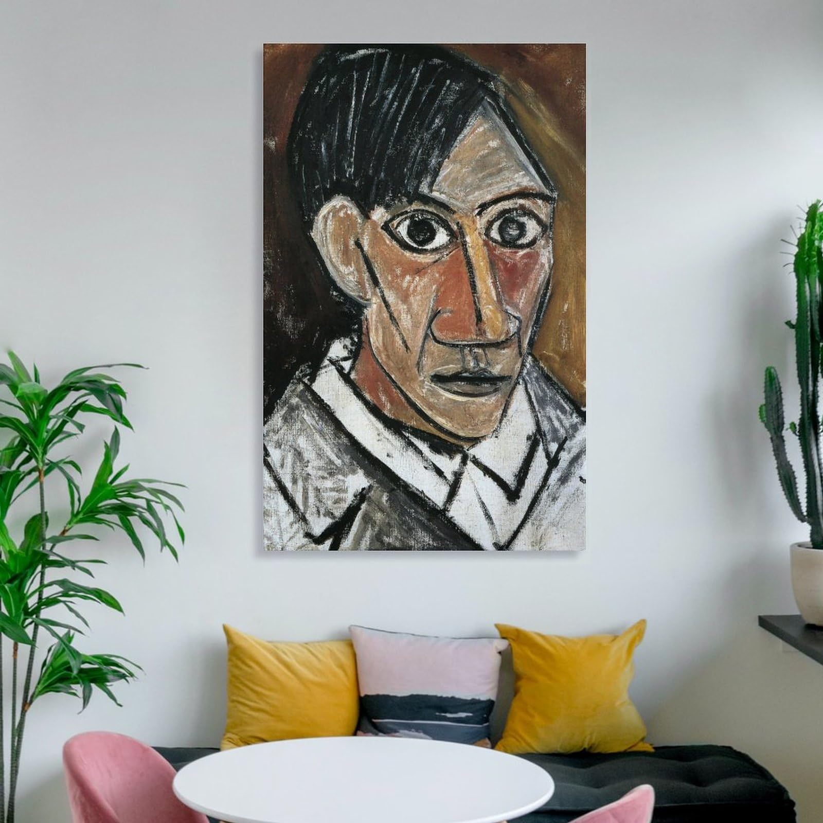 Amazon.co.jp: パブロ・ピカソ Pablo Picasso 《自画像 1907