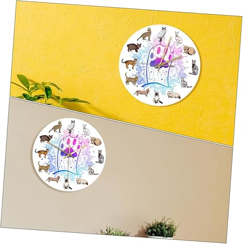 Miniatura 5 de Reloj de pared retro moderno con números arábigos, reloj para decoración del hogar, batería, reloj digital, decoración árabe, reloj de pared, moda