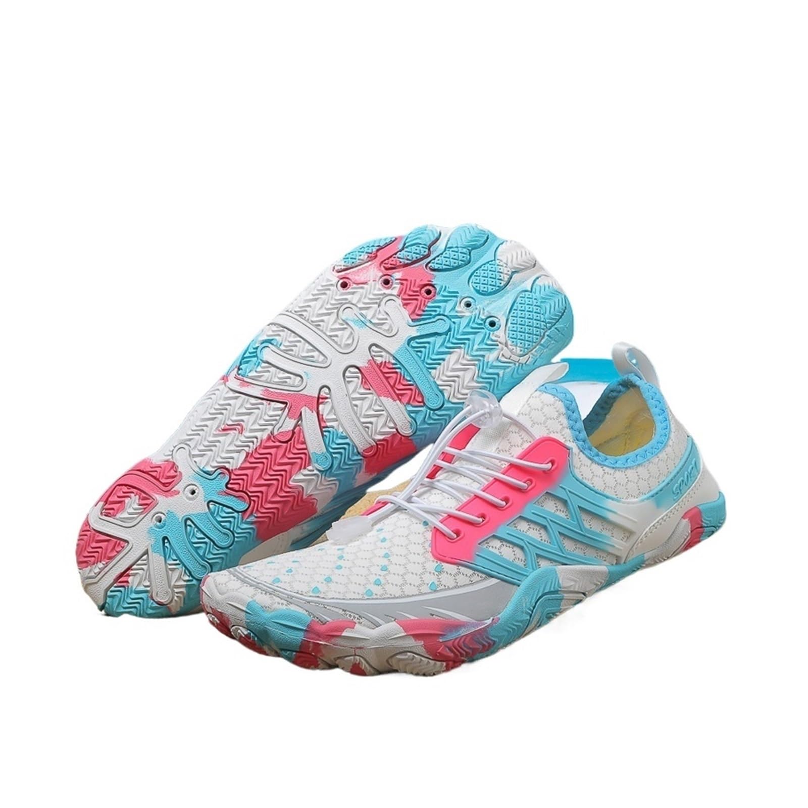 Zapatillas acuáticas Unisex Secado rápido Antideslizantes Playa natación Surf Descalzas