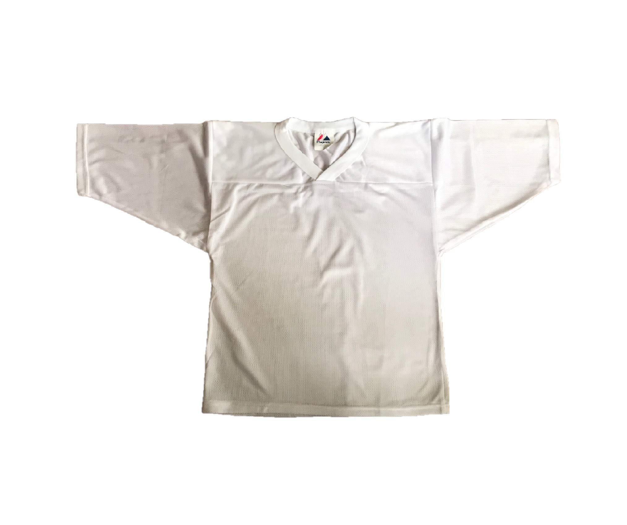 Tackle-Tuff by Majestic Youth Football Jersey - White, Medium