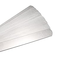 Vista 4 de uxcell Medidor métrico de relleno de 0.02 a 0.039 in de grosor, 6" de largo