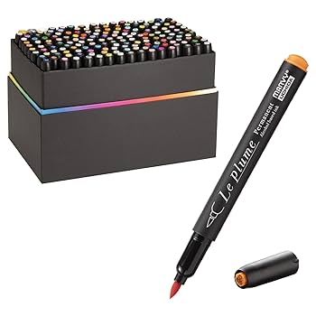 ルプルーム　144色セット　アルコールマーカー　コピック ルプルームとコピックの違いを比較！日本製アルコールマーカーの