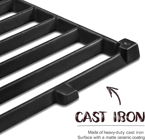 Miniatura 4 de GGC Rejillas de parrilla de 18.75" para Weber Genesis ii E-310, E-315, E-325, E330, E335, S-310, S-335, S-345 Genesis II LX S-340, LX E-340, 2