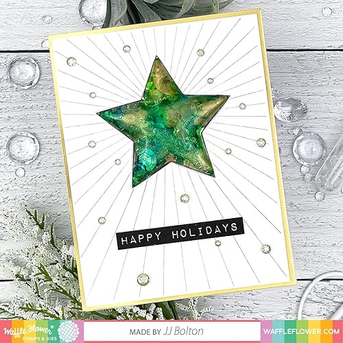 Miniatura 4 de Waffle Flower Funda para coctelera – Estrella hinchada – Estas fundas de coctelera de estrellas hinchadas son una gran manera de añadir dimensión y