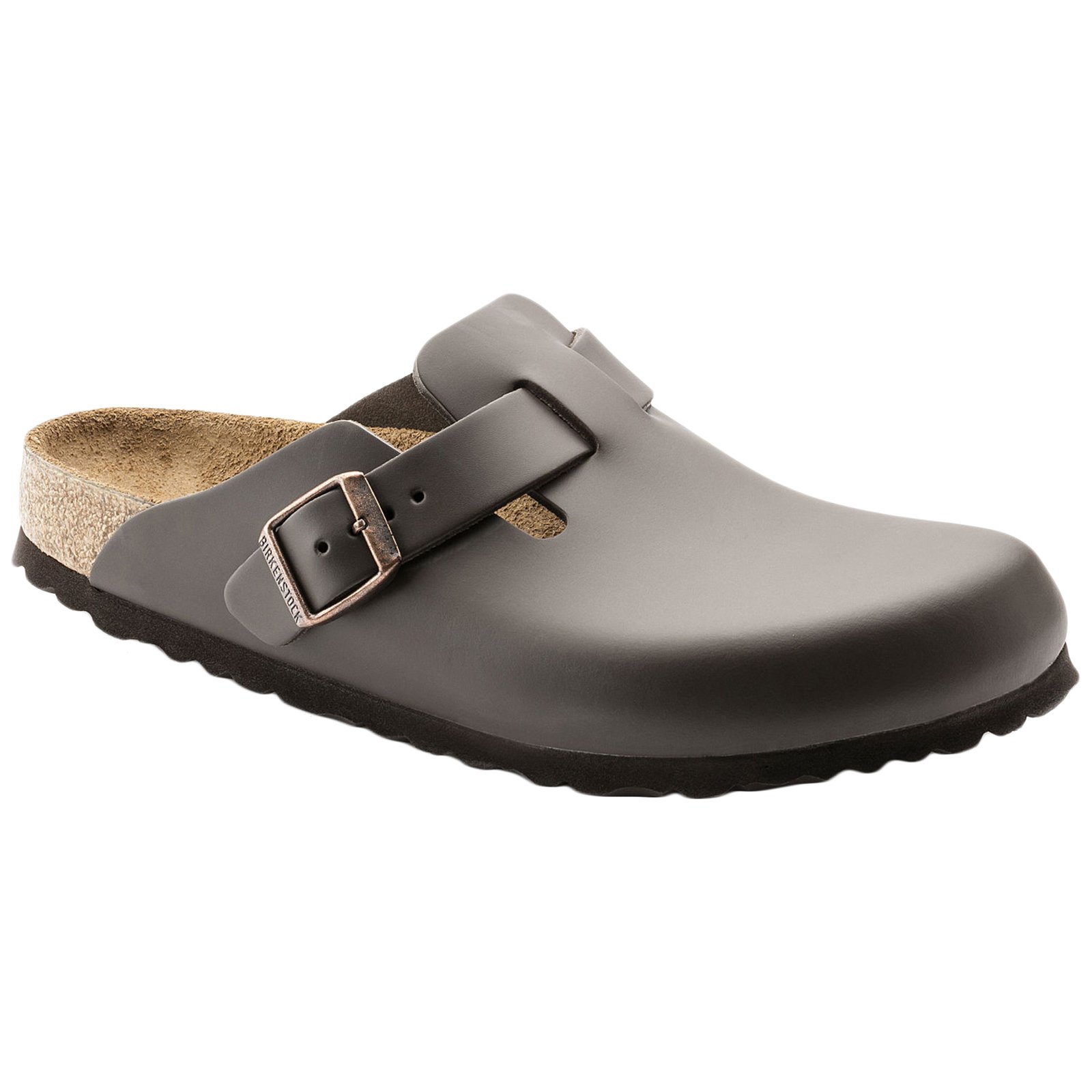 Birkenstock Women's Dark Brown Boston Leather 37 B(M) EU