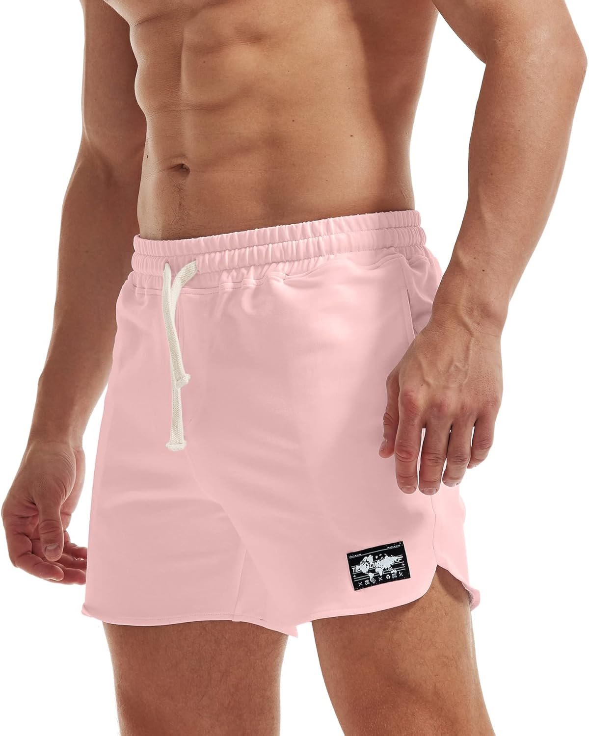 AIMPACT Men's Athletic Shorts Bodybuilding Workout Cotton Gym Shorts with Pockets - Image 3