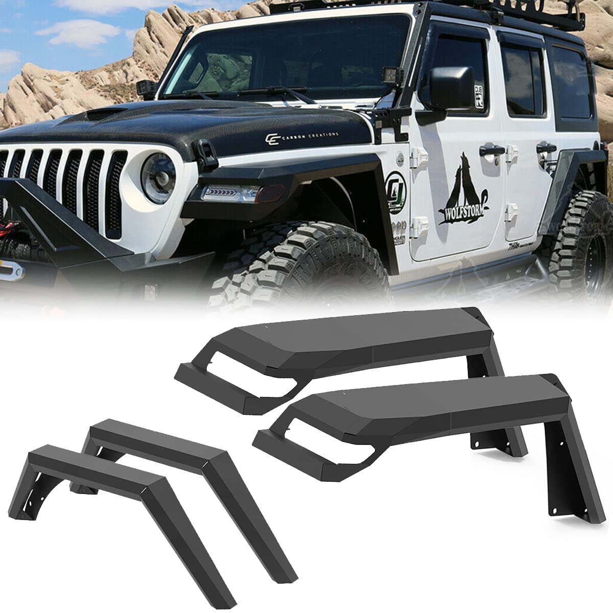 Amazon.co.jp: ジープ2018-2025 Wrangler JL & JLU Unlimited 4WD 