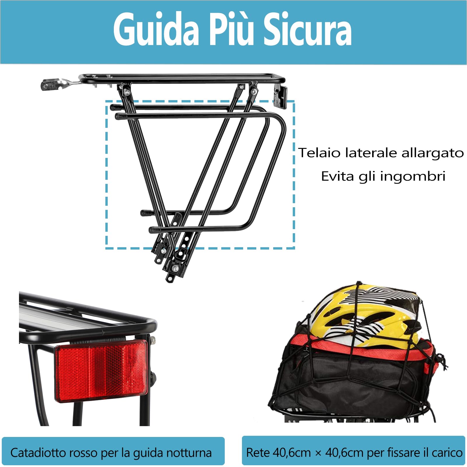 Portabici posteriore BCR0304FT