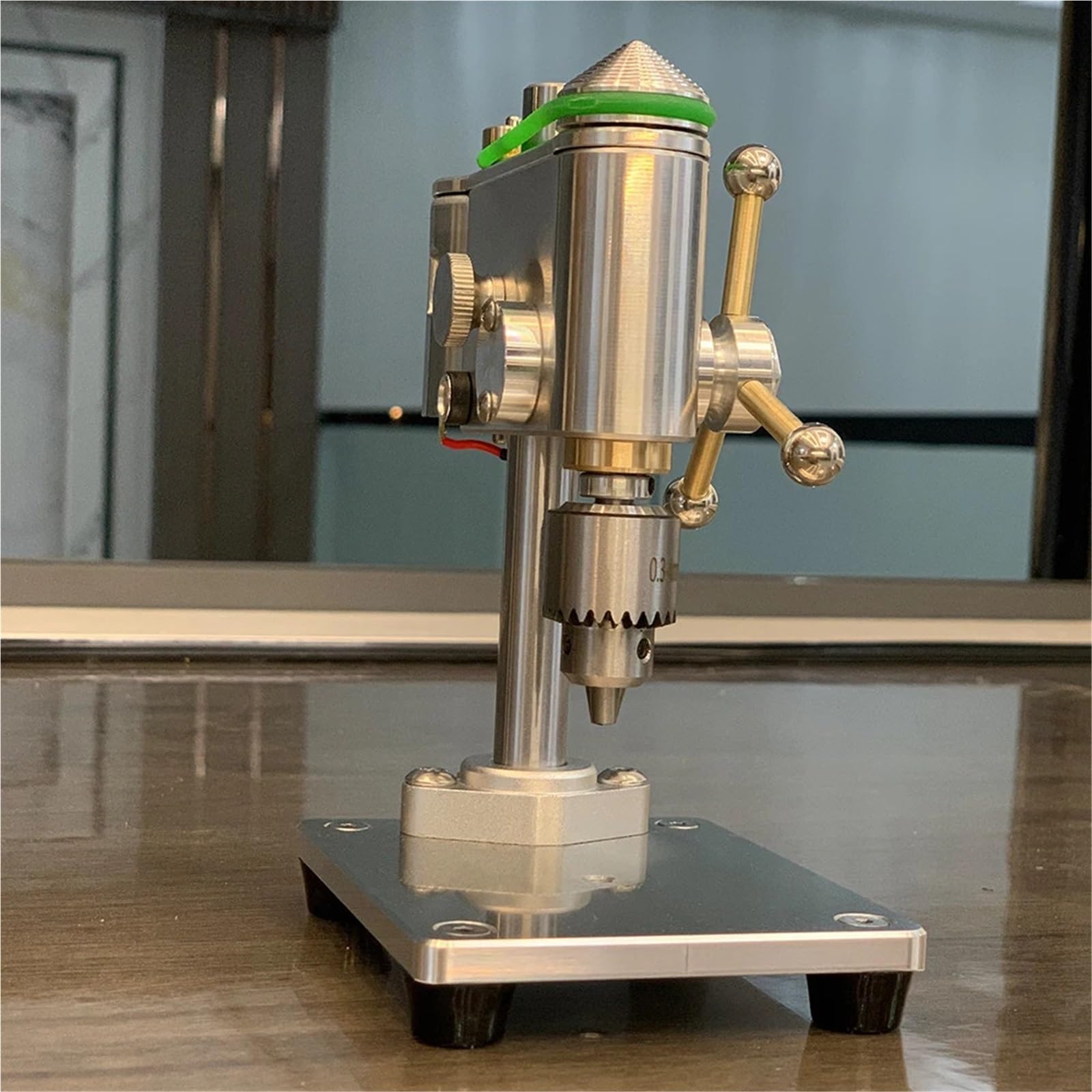 Taladro de columna, Mini taladro, micro taladro, mesa de boutique, taladro de precisión, mesa de reparación de relojes, taladro de bricolaje, mesa de taladro Para proyectos de bricolaje y manualidades
