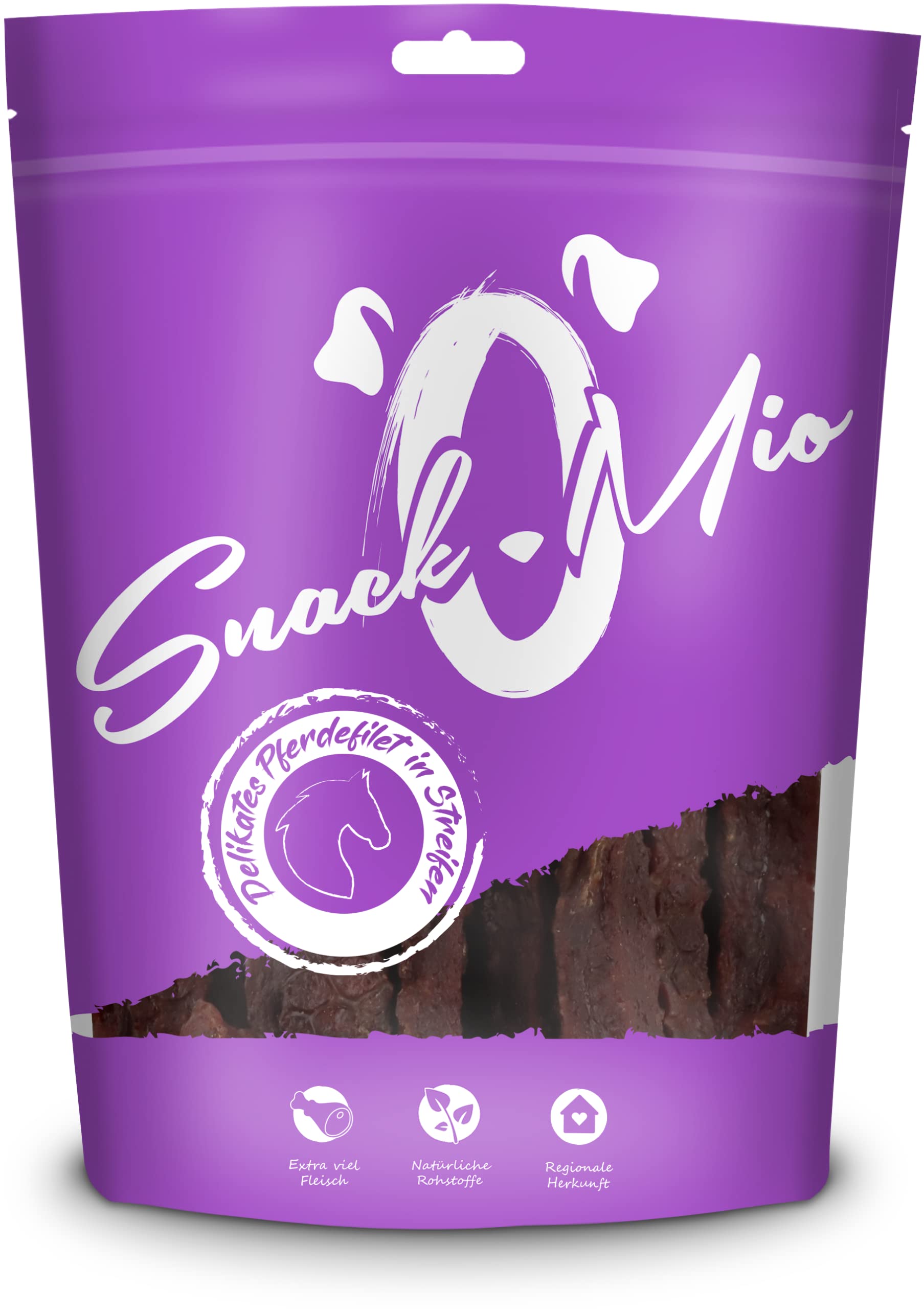 Snackomio Straccetti Di Coniglio Per Cani - 70g, Monoproteica, Senza Cereali | Premio Naturale Per Cani - Foto 2