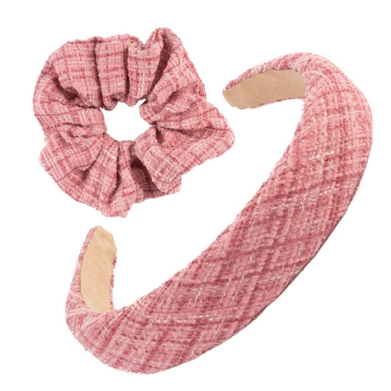 F DREAM Padded Headband,Wide Headband,Stylish Fashion Hairband,Boho Headband,HeadBands for Women,Aliceband,Tweed Headband (Color-Black) (B0CNH4JTNT) Amazon Price History, Amazon Price Tracker