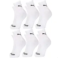 Kit 6 Pares Meia Puma Cano Médio Alto Academia Esportiva