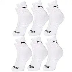 Kit 6 Pares Meia Puma Cano Médio Alto Academia Esportiva