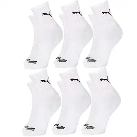 Kit 6 Pares Meia Puma Cano Médio Alto Academia Esportiva