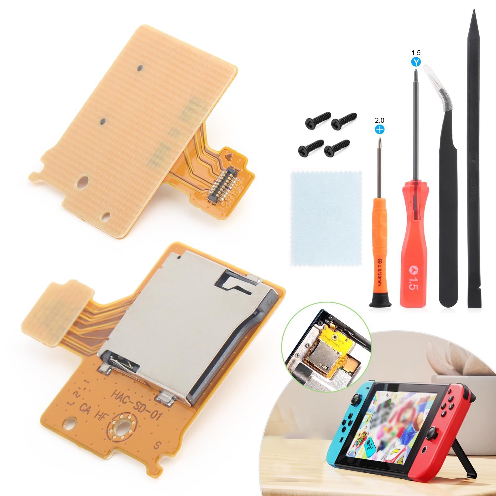 Amazon.com: Micro SD Card Reader for Nintendo Switch NS