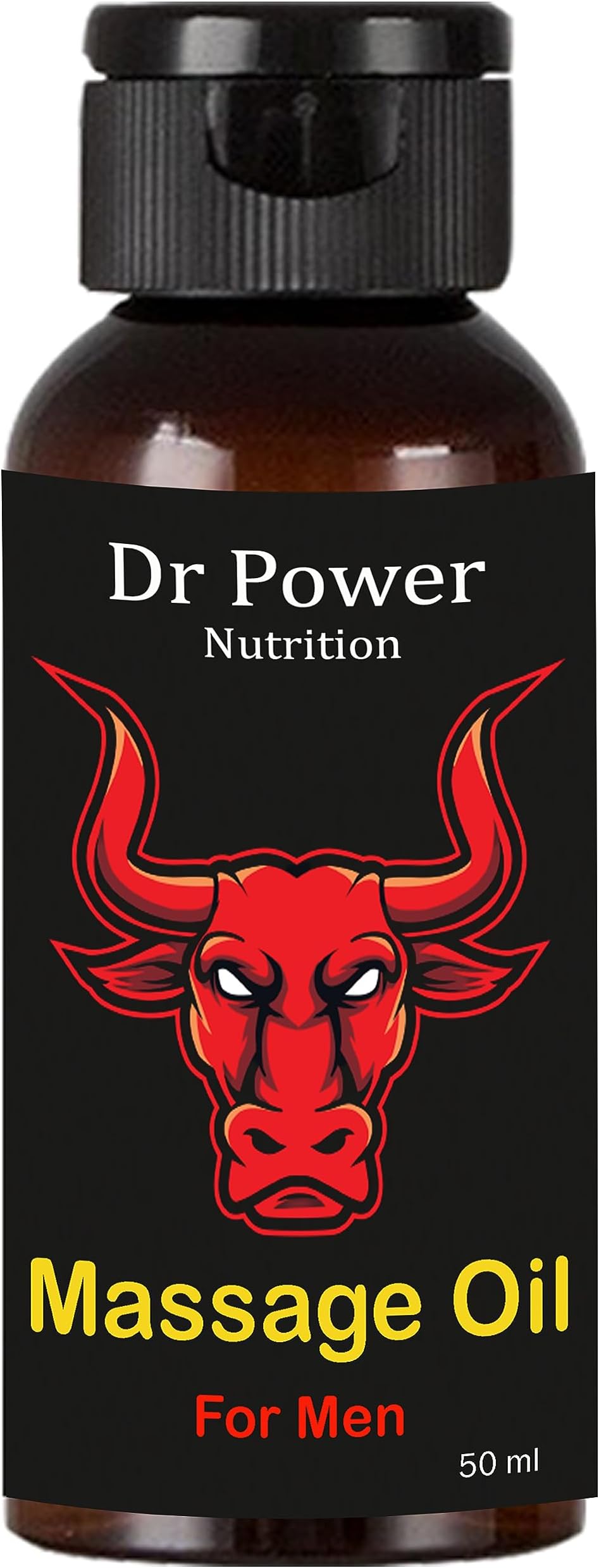 Dr Power Nutrition massage Oil | Ayurvedic Massage Oil for Men | restores energy & hardens the relaxing muscles | Shilajit, Jaiphal | 50 ml