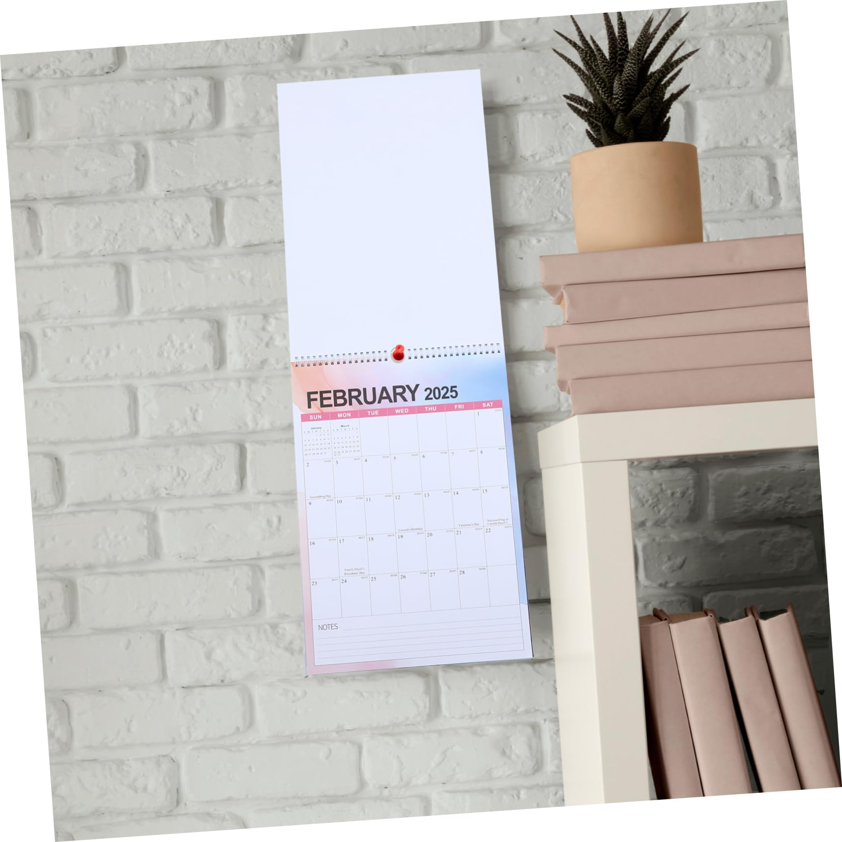 SHINEOFI 3 Pz calendario countdown obx calendar festività moderno appeso muro Carta