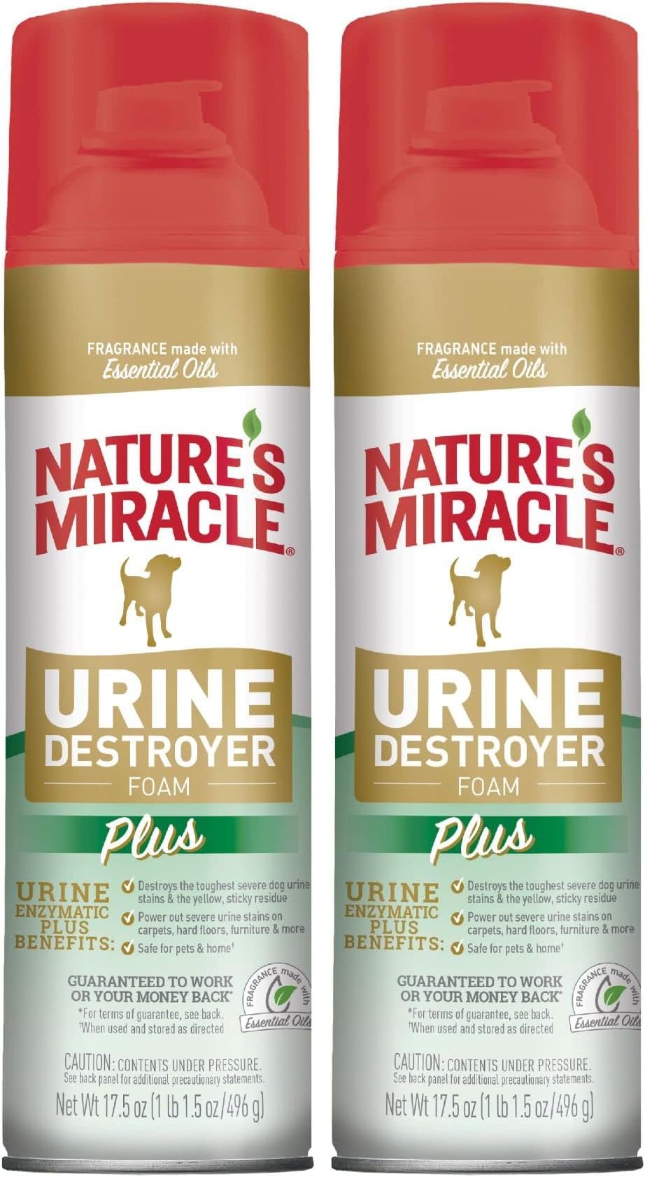 Nature's Miracle Urine Destroyer for Dogs foaming aerosol