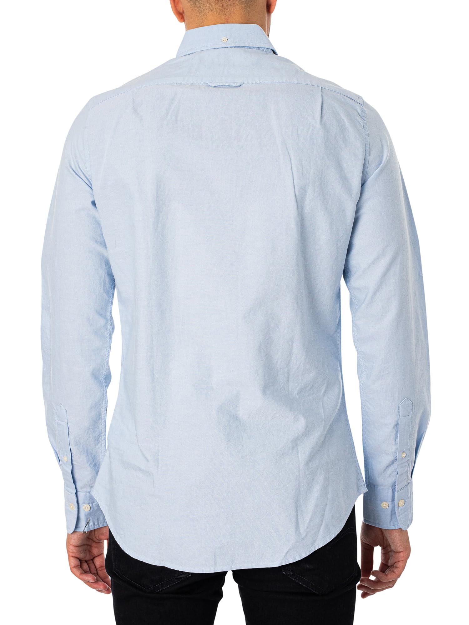 GANT Reg Broadcloth Gingham BD Camisa Hombre (Pack de 1)