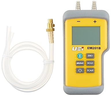 U Ei Em201 B Test Dual Input Differential Manometer Model: Em201 B