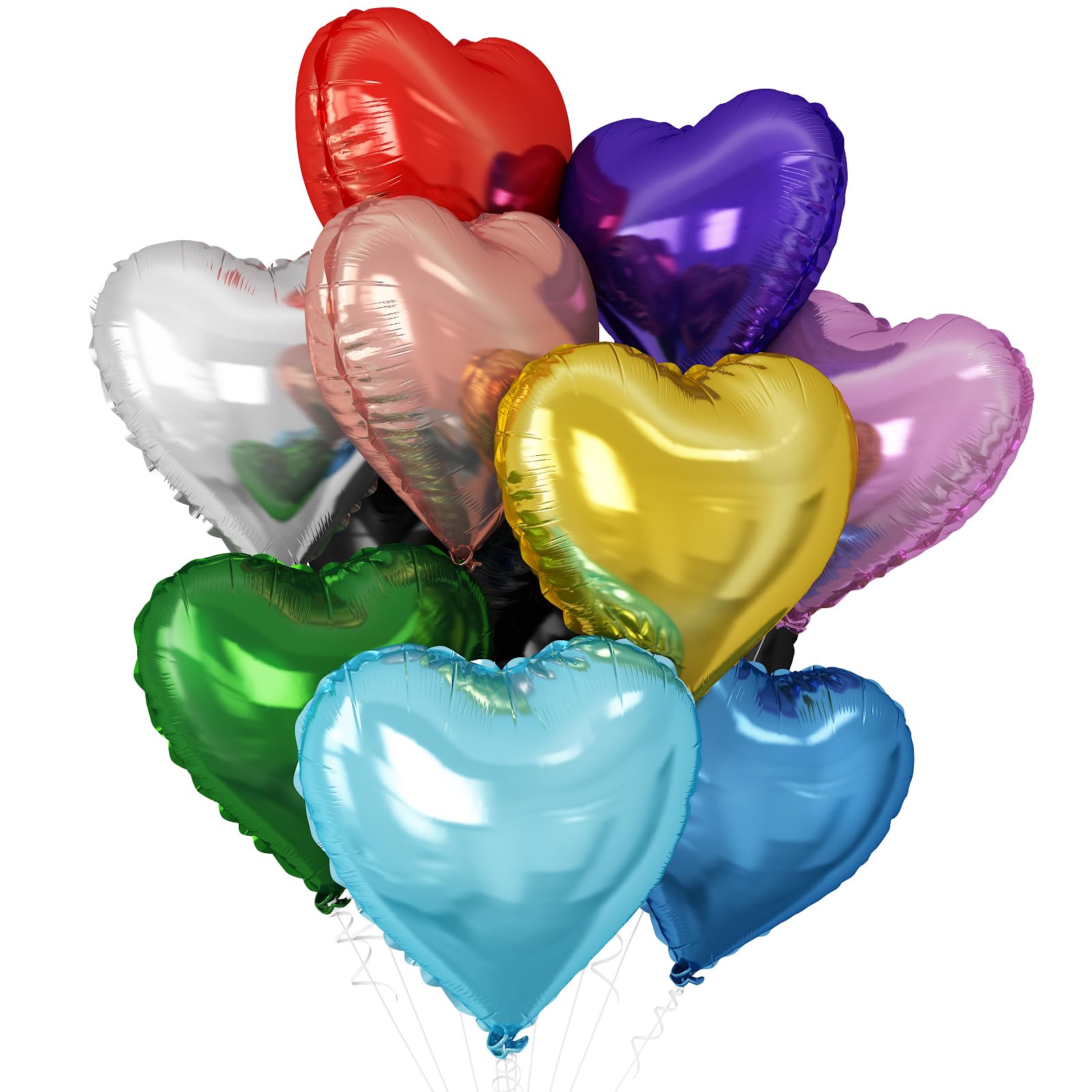 Amazon.co.jp: VAABKL(みき) 風船 バルーン ハート型 10個セット