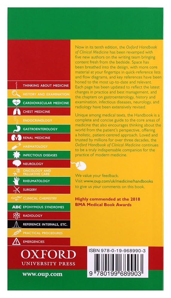 Amazon | Oxford Handbook of Clinical Medicine (Oxford