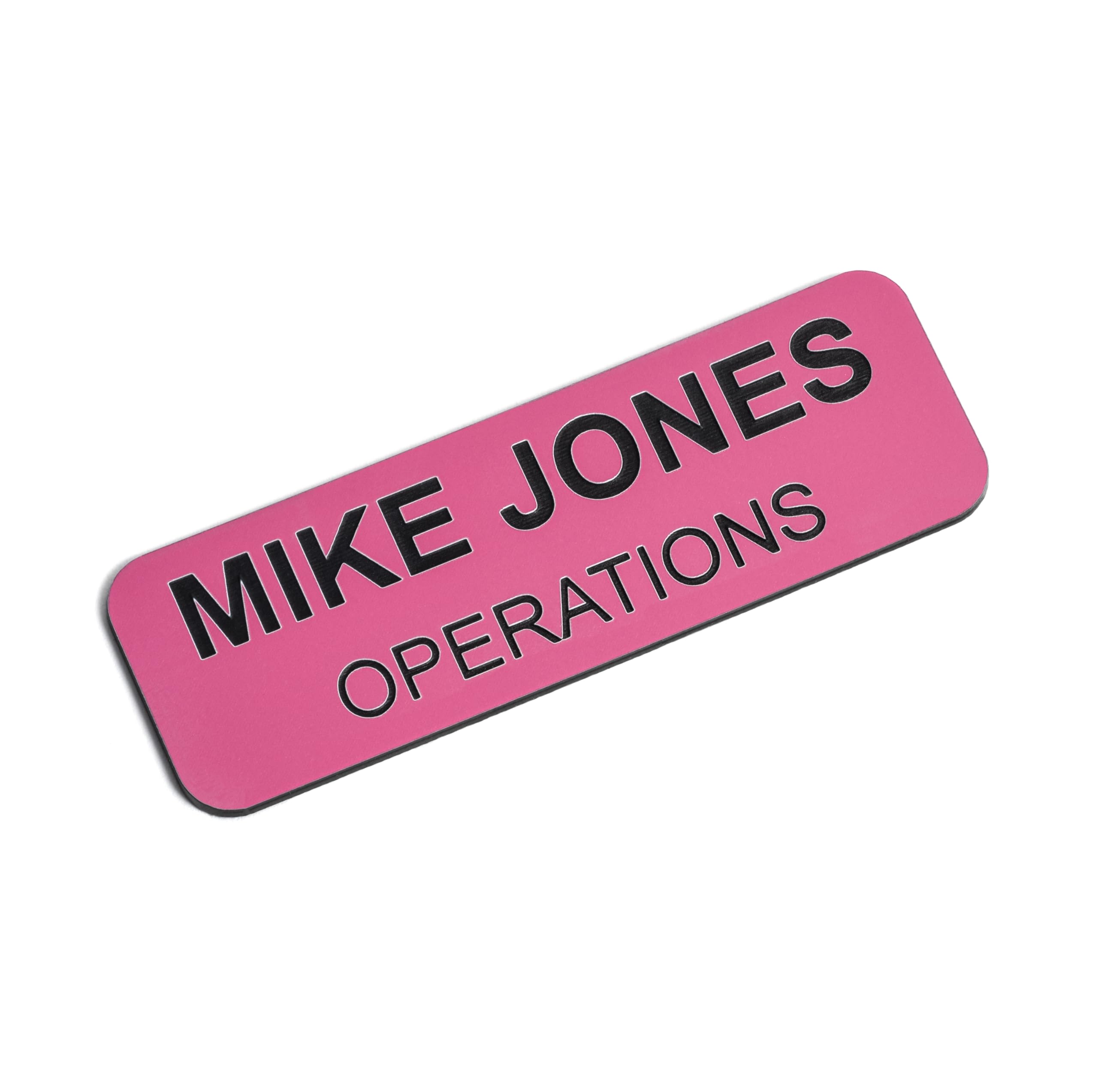 Providence Engraving Custom Engraved Name Tags, Personalized Name Tag