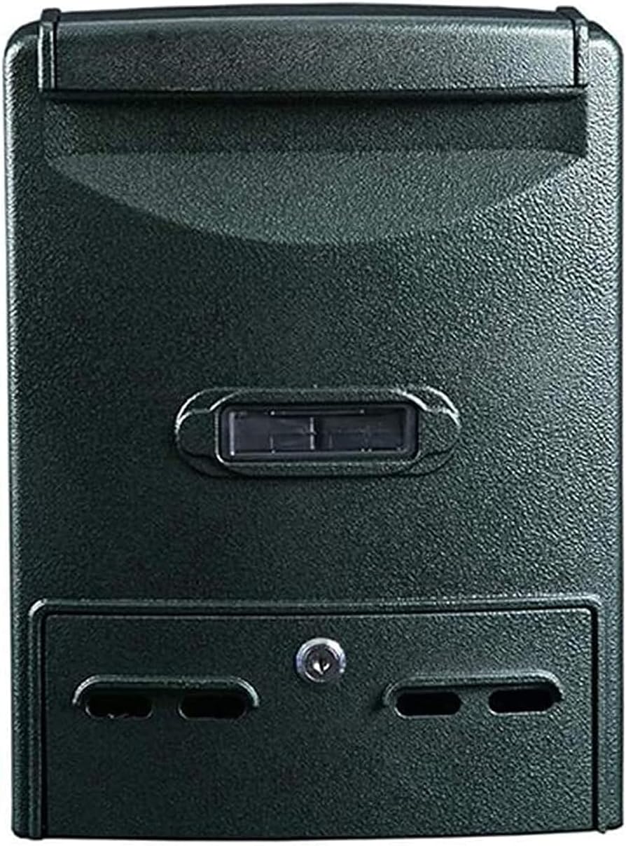 DAPERCI WallMount Mailboxes Postal Retro Home Wall with Lock Large Mailboxes Villa