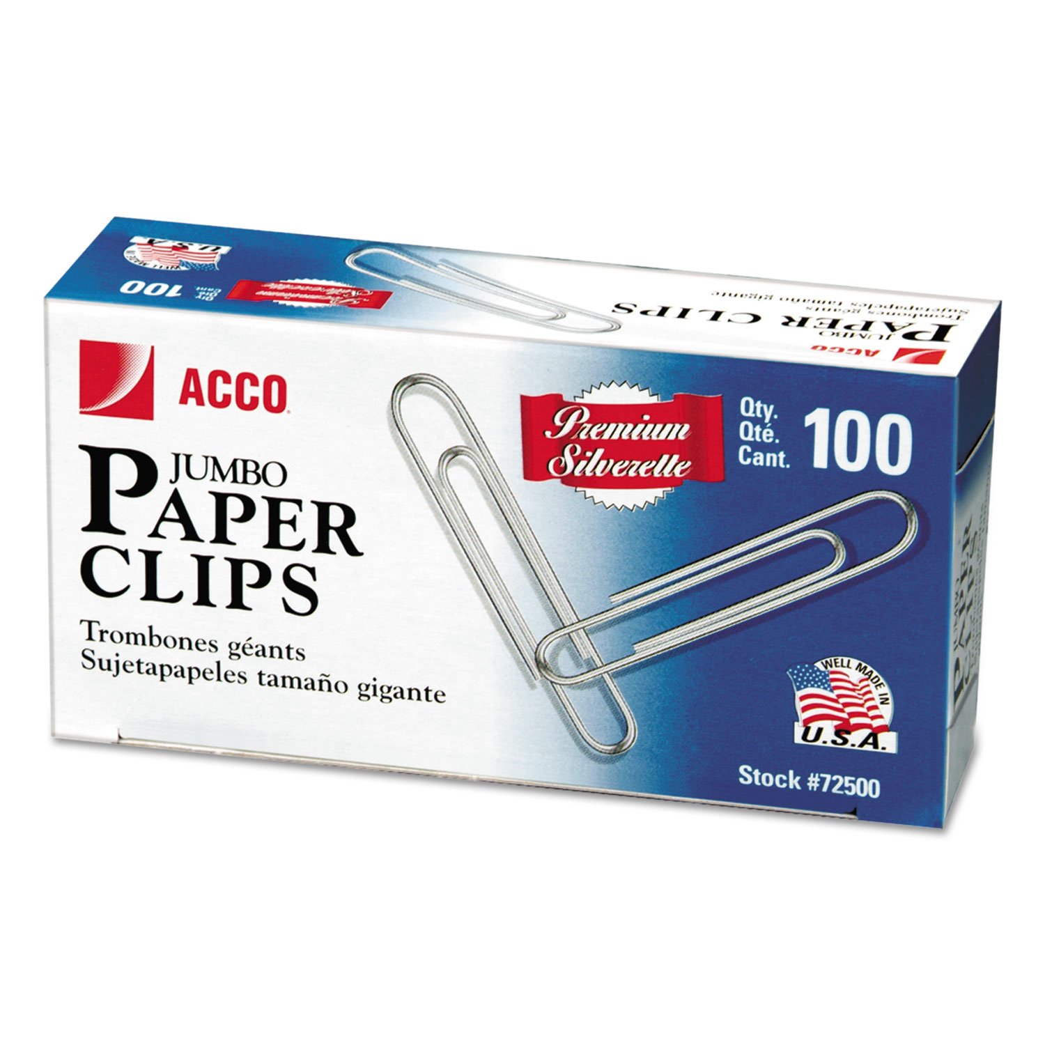 ACCO Premium Paper Clips