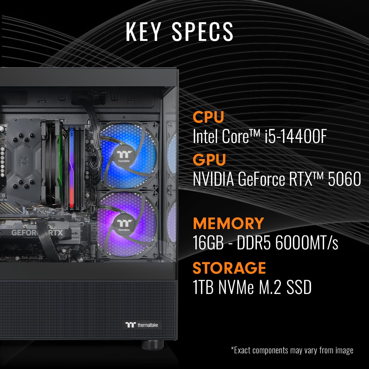 自作PC Core i5(3570K)/Win10/GTX560Ti TECHNOID Nova Gaming PC - GeForce RTX 5070 Ti - Intel Core