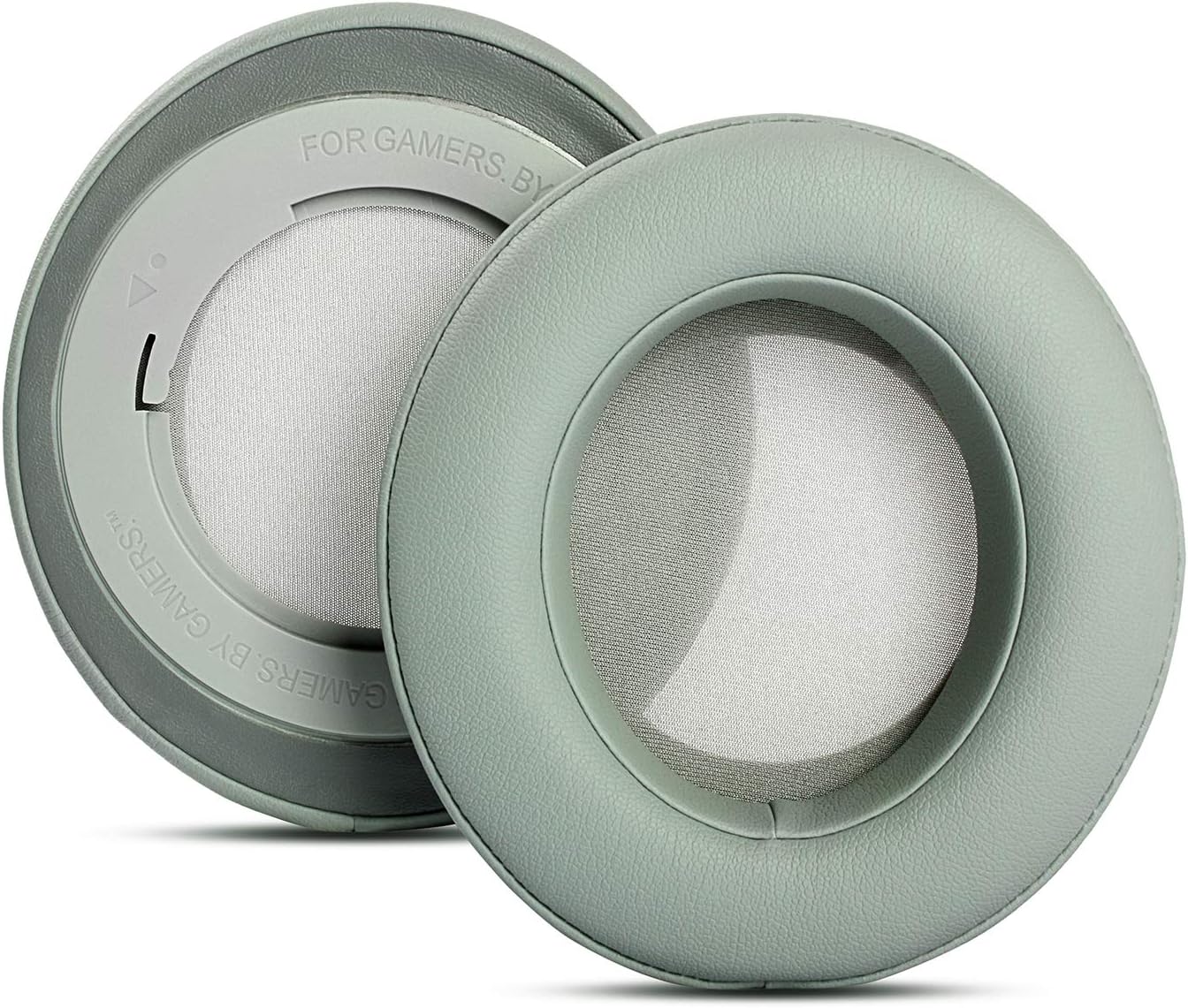 Ear Pads Cushions Covers Replacement Earpads Pillow Foam for Razer Kraken Pro V2 7.1 Chroma V2 Gaming Headset Headphones (Grey)
