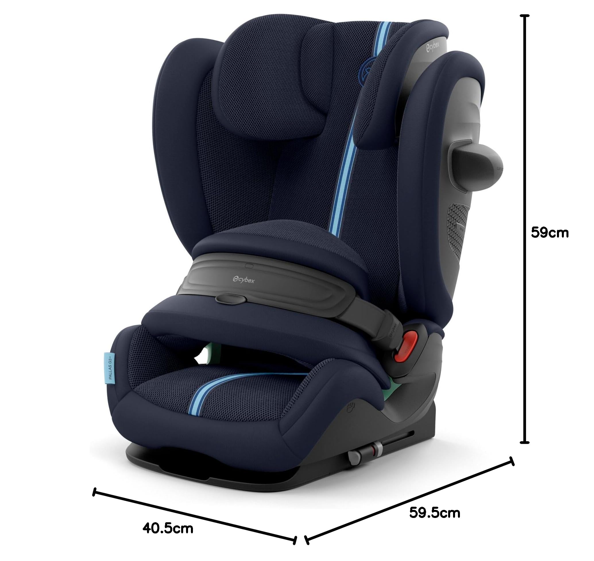CYBEX Gold Siège auto enfant Pallas G3 i-Size Plus, Ocean Blue