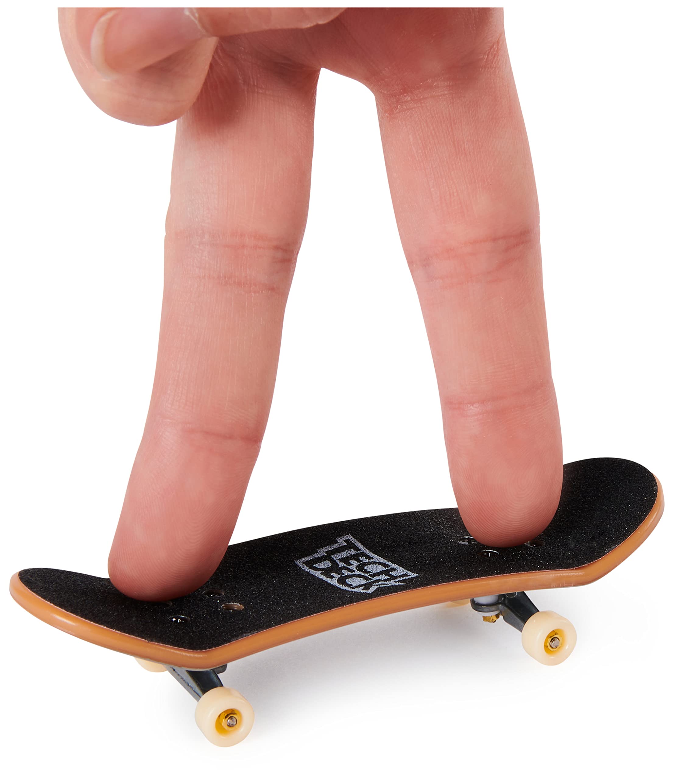 TECH DECK - FINGER SKATE - PACK 10 TABLAS - Auténticos Mini Skates para Dedos 96 mm para Fingerboarding DLX Pro Coleccionables - 6061099 - Juguetes Niños 6 años+
