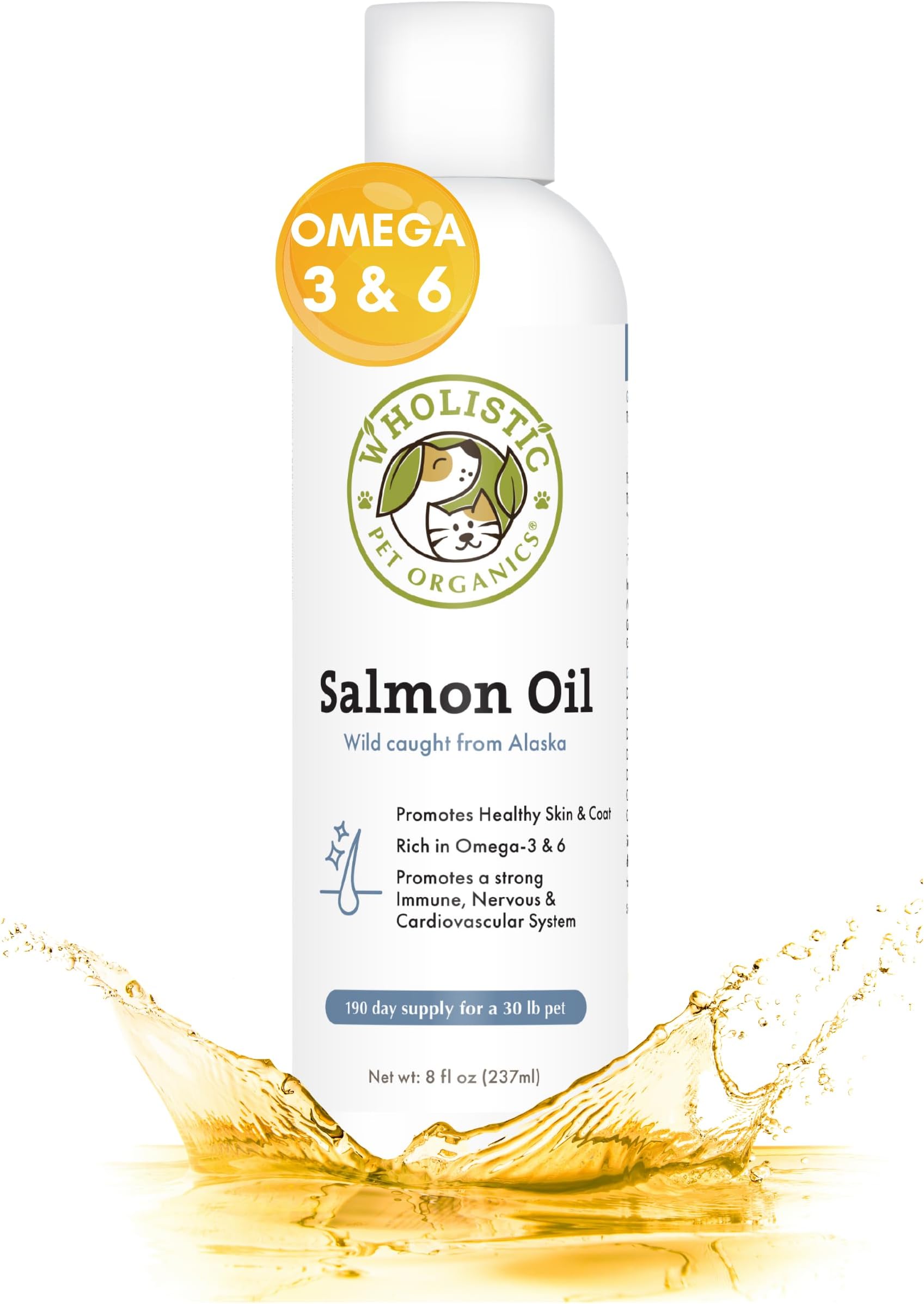 Amazon.com : Alaska Naturals Wild Alaskan Salmon Oil Natural Dog