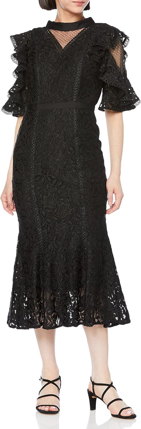 Amazon.co.jp: [リリーブラウン] レースマーメイドドレス LWFO231164