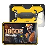 Armor Pad 2 Rugged Tablet, 18600mAh Battery(33W), 11-inch 2K Screen, IP68/69K, 16GB + 256GB + 2TB, 750LM Camping Light, 48MP Waterproof Camera, Dual 4G LTE, Fingerprint ID/WiFi 6/NFC - Orange