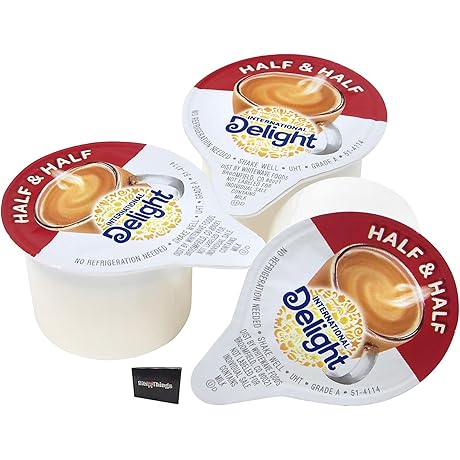 International Delight's Half & Half Creamer Singles: Smooth and Convenient
