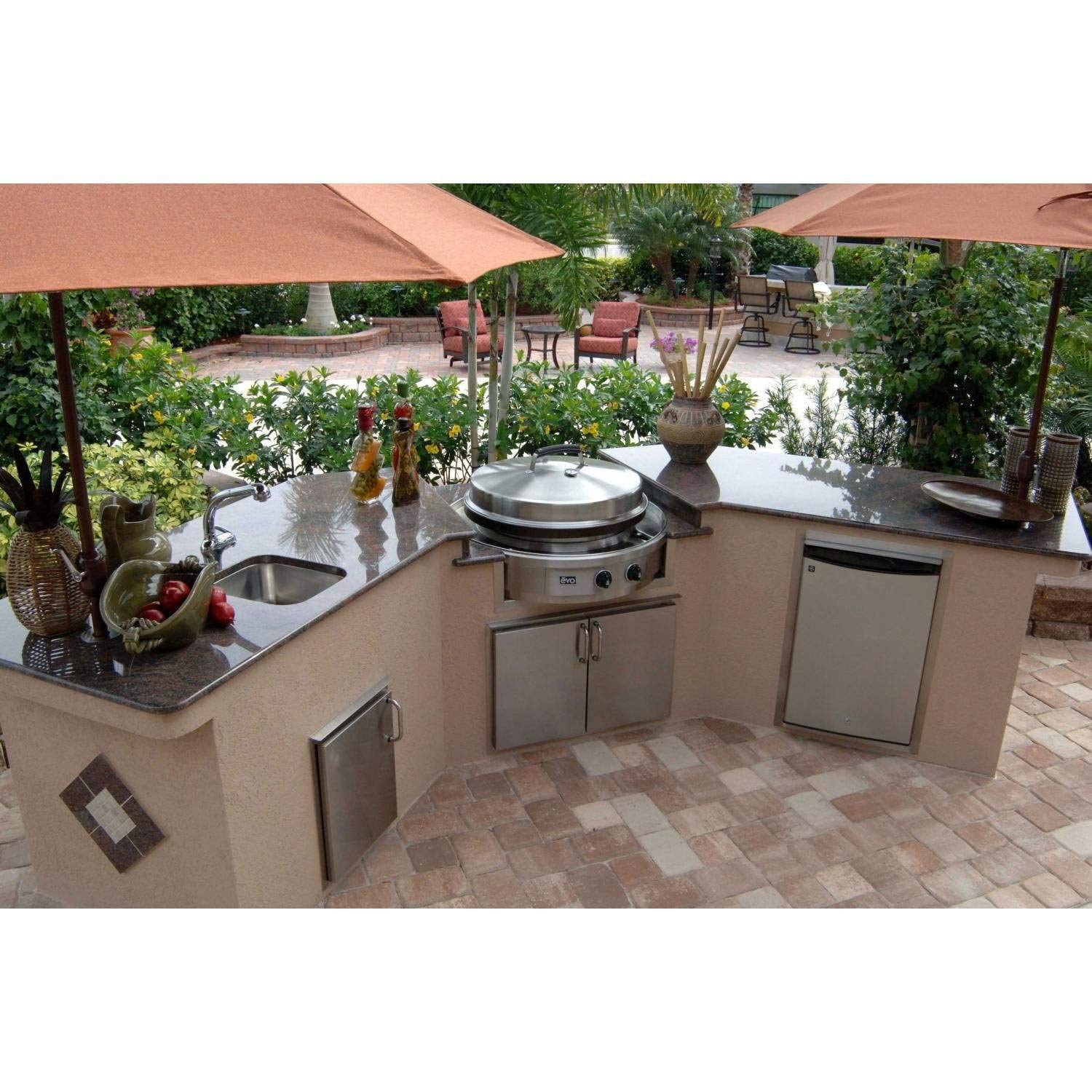 Cuisinart CGG999 30Inch Round Flat Top Surface Outdoor, 360° XL