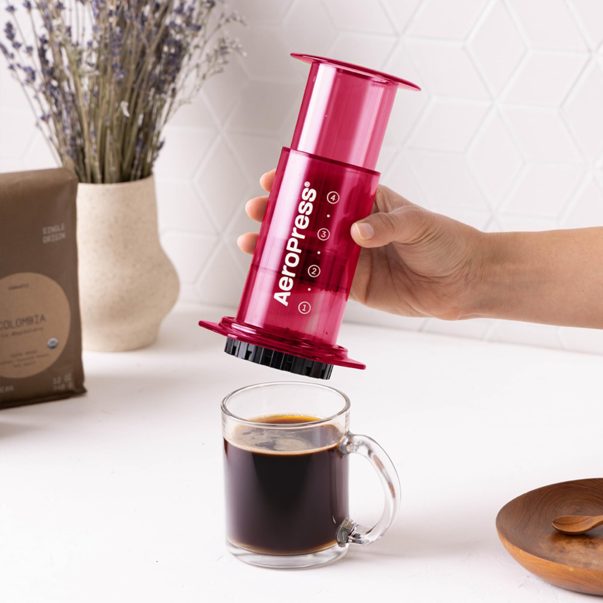 Amazon | AeroPress (エアロプレス) クリアコーヒープレス – 3