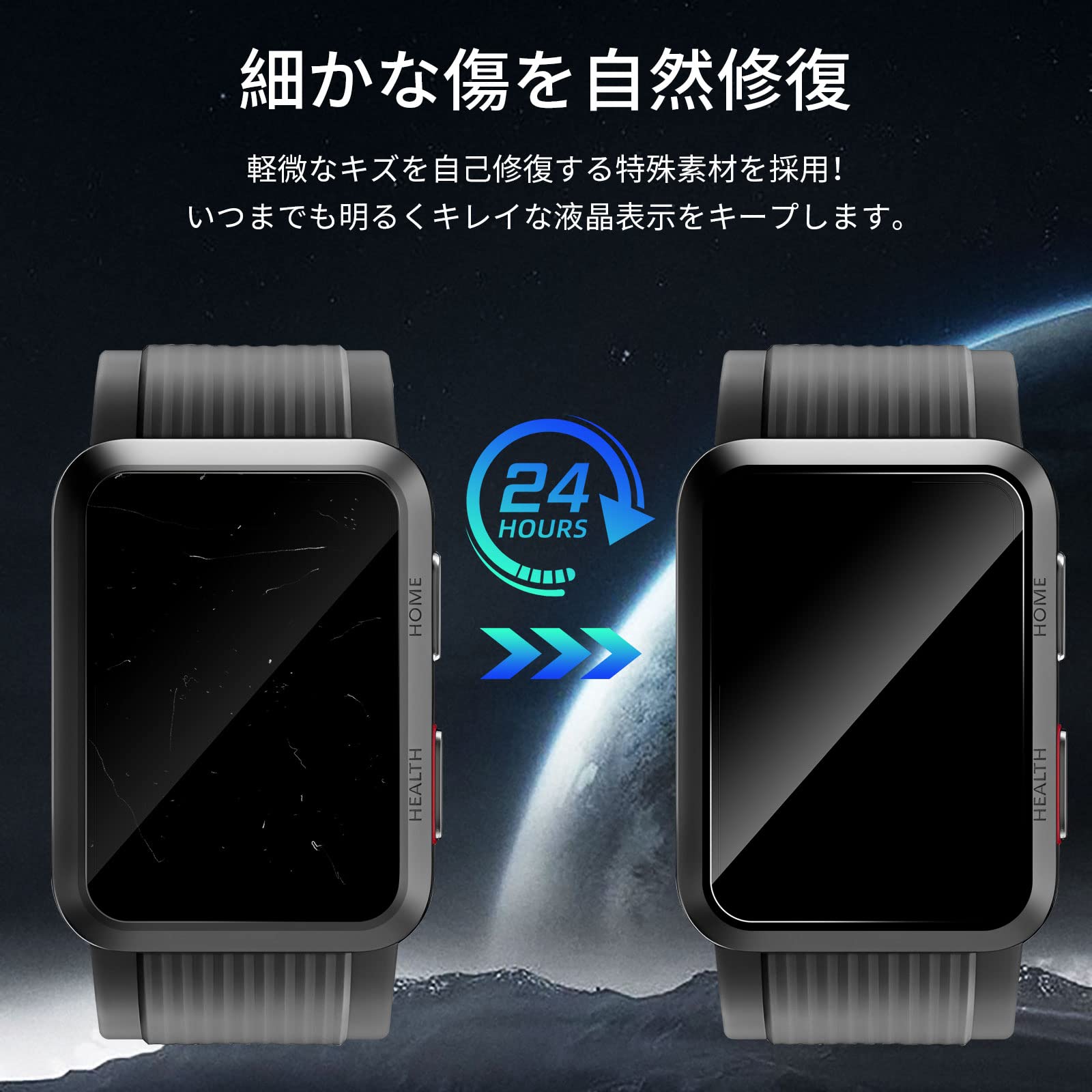 Amazon.co.jp: For HUAWEI WATCH D ウェアラブル血圧計 フィルム [3枚 