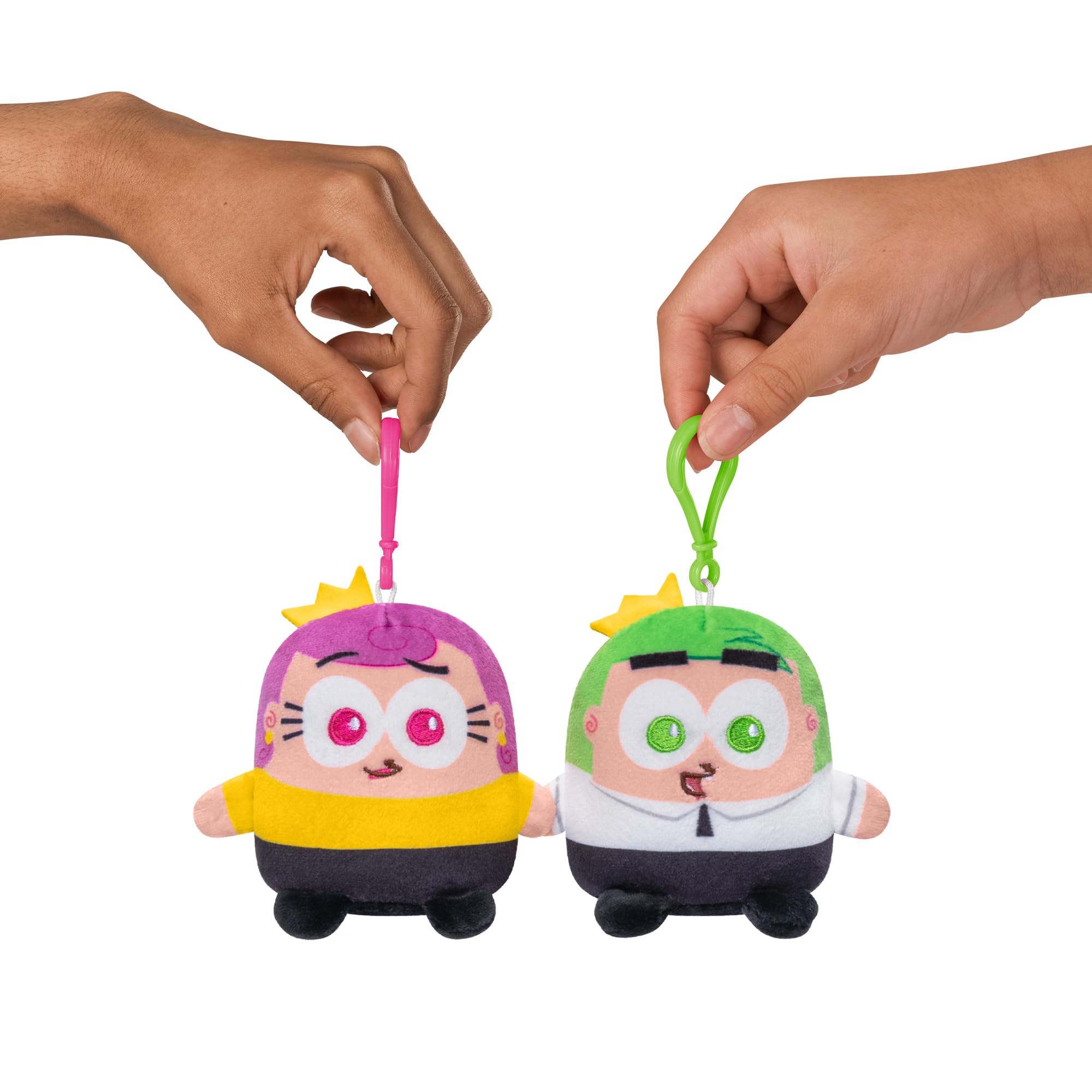 TeeTurtle Conjunto de chaveiros The Fairly OddParents Cosmo e