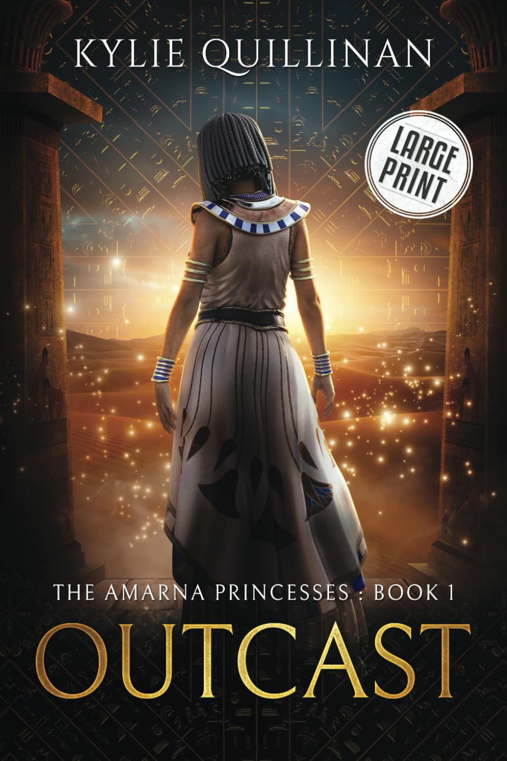 Buy Outcast (Large Print Version): 1 (The Amarna Princesses) — BookShops.in