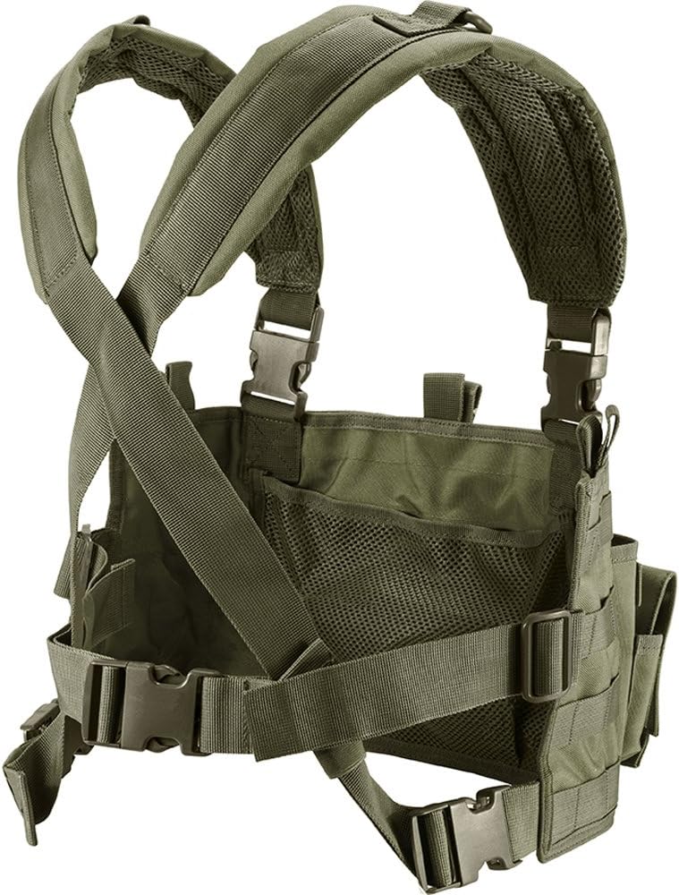 Barska Tactical Chest Rig VX-400 Loaded Gear, OD Green