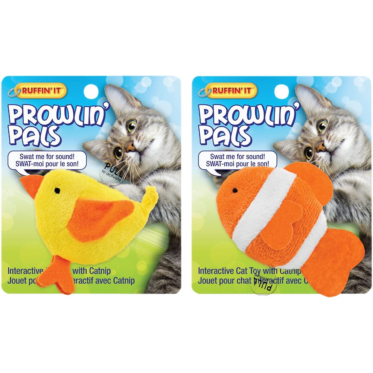 Ruffin' It Prowlin' Pals Cat Toy